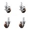 Service Caster 3.5 Inch High Temp Glass Filled Nylon 7/8 Inch Square Stem Caster Brakes, 2PK SCC-SQ20S3514-GFNSHT-TLB-78-2-S-2 - alternate 1
